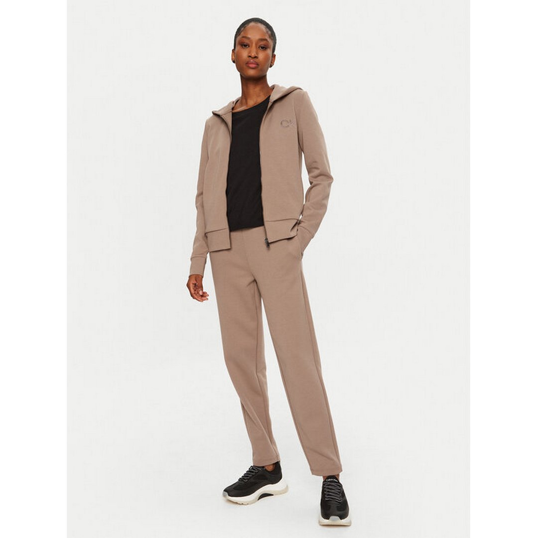 Satin Ck Tailored Sweatpant Brownie / L