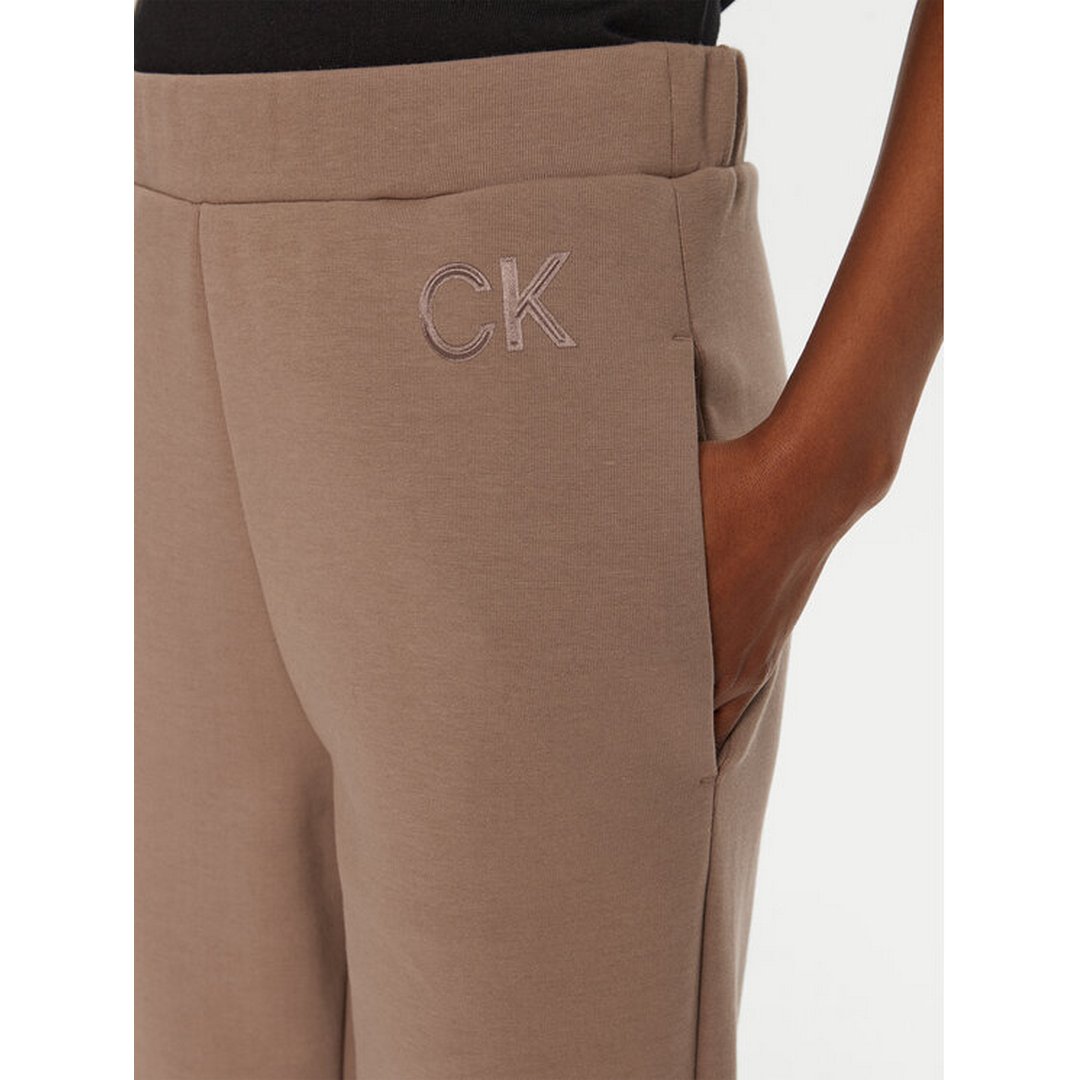 Satin Ck Tailored Sweatpant Brownie / L
