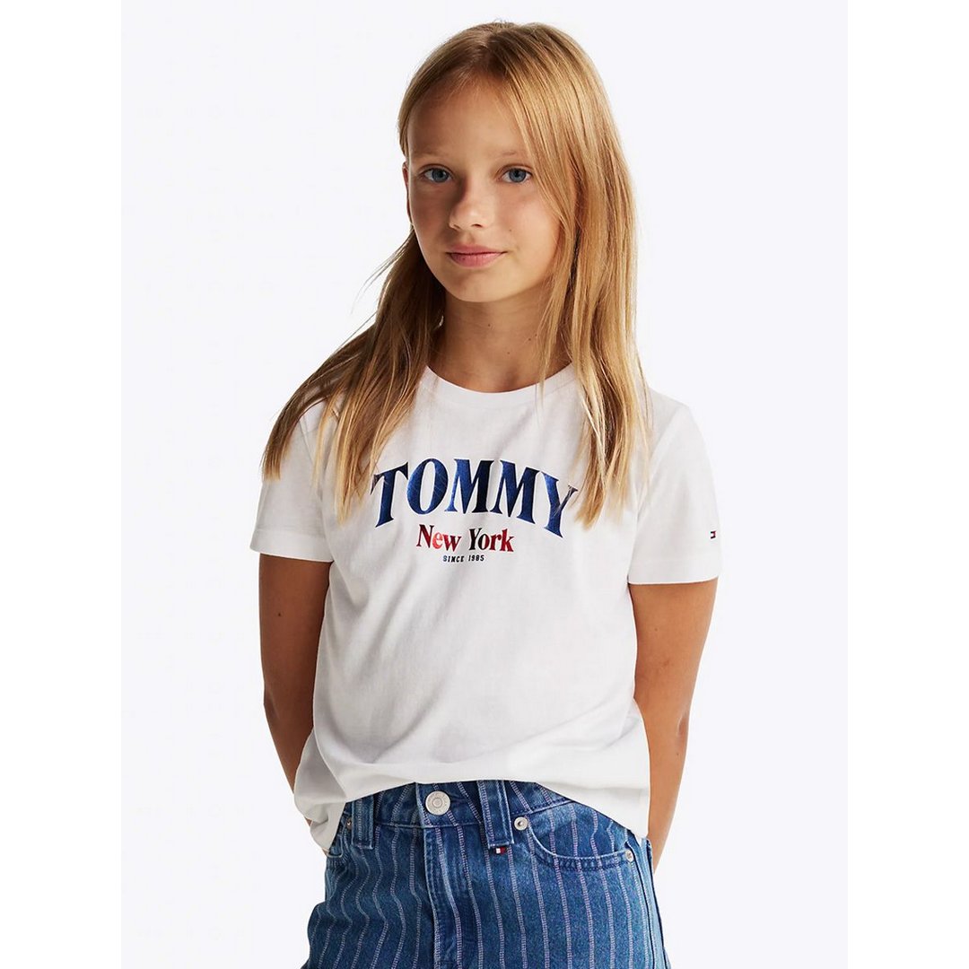 Varsity Regular Tee Ss White / 10