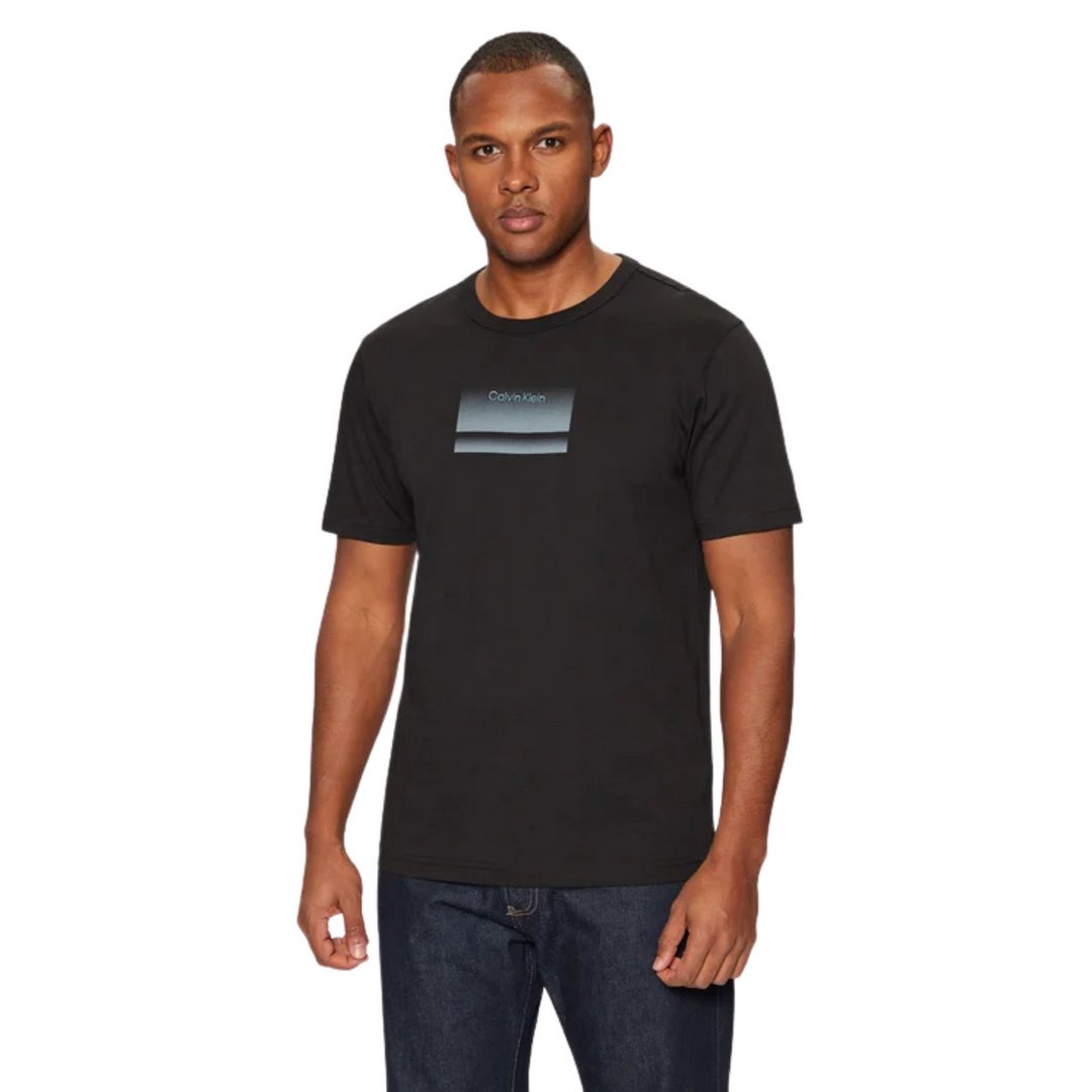 Gradient Logo T-Shirt Ck Black / L