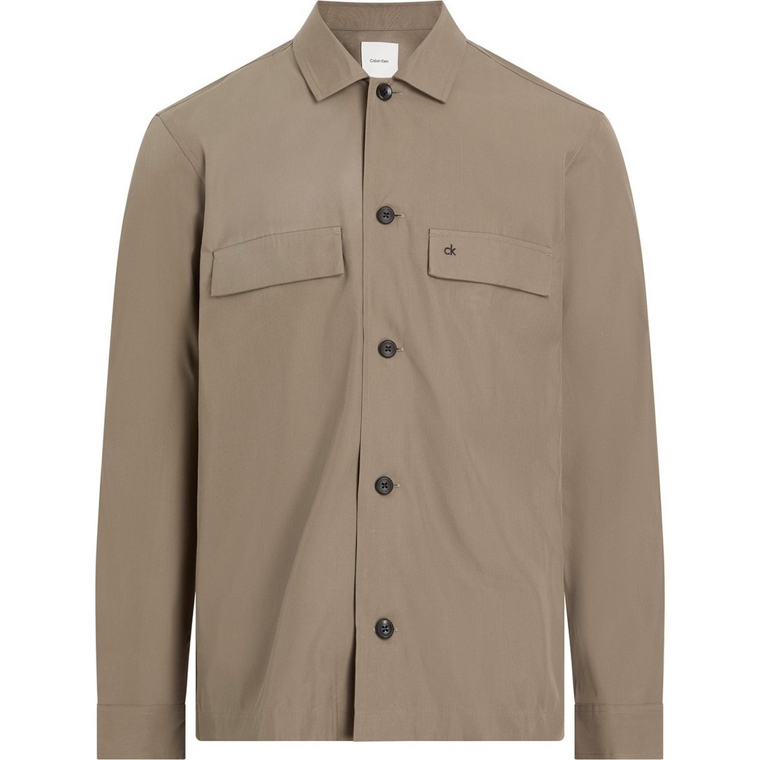 Cotton Blend Overshirt Goblin Blue / L