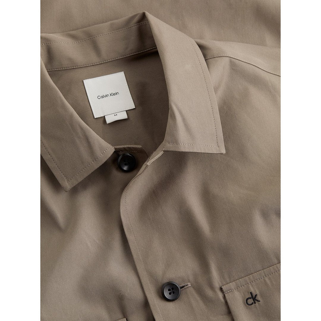 Cotton Blend Overshirt Goblin Blue / L