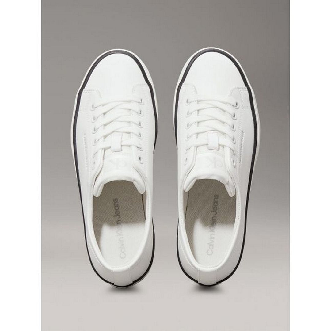 Bold Vulc Flatf Low Lth In Bright White/Black / 42