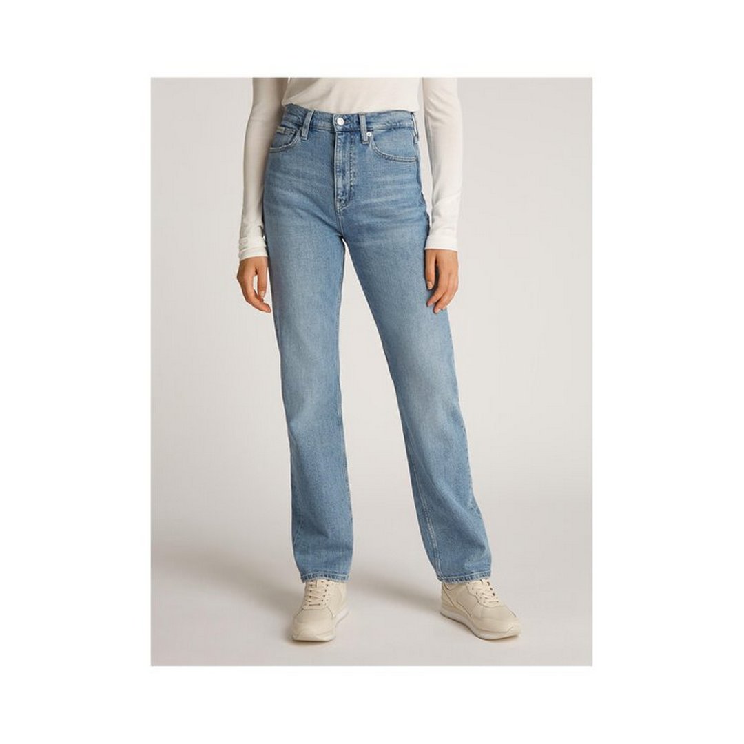 High Rise Straight Denim Light / 3027