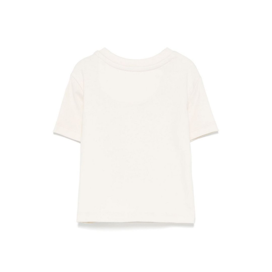 Handwriting Logo Ss T-Shirt Turtledove / 80