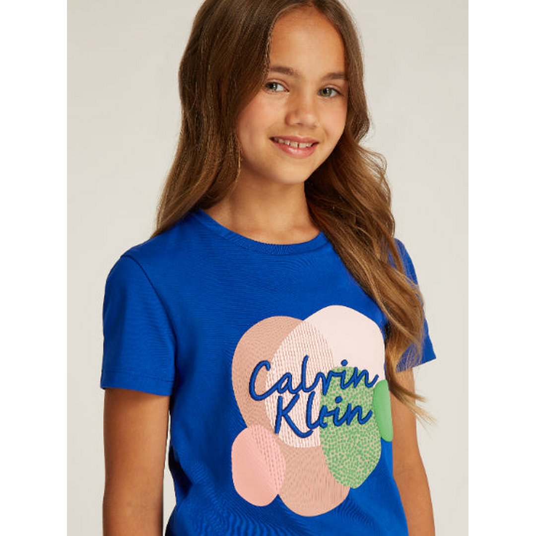 Multi Colour Graphic T-Shirt Ultra Blue / 10