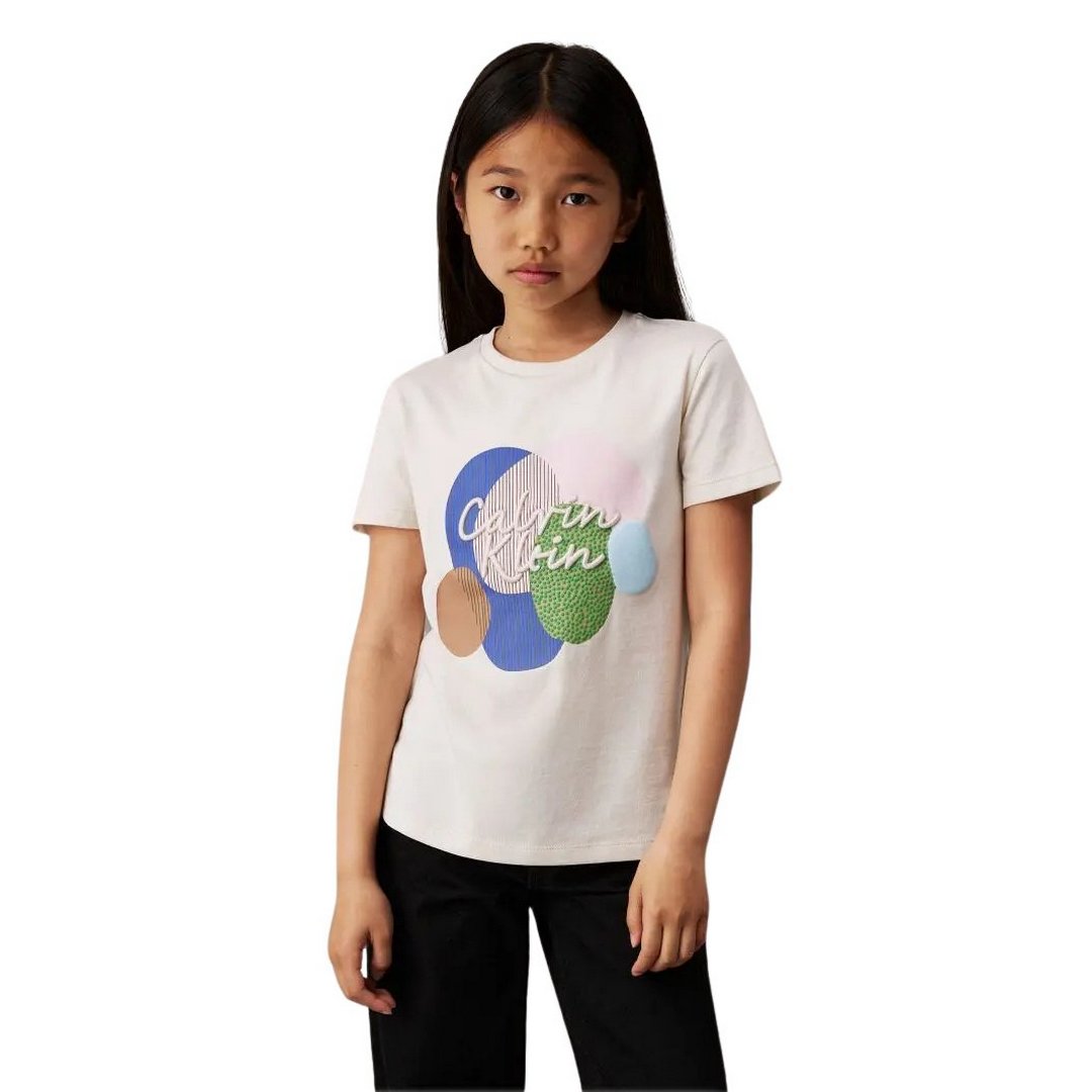 Multi Colour Graphic T-Shirt Turtledove / 10