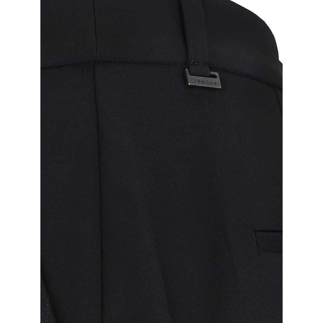 Soft Twill Slim Leg Pant Ck Black / 42