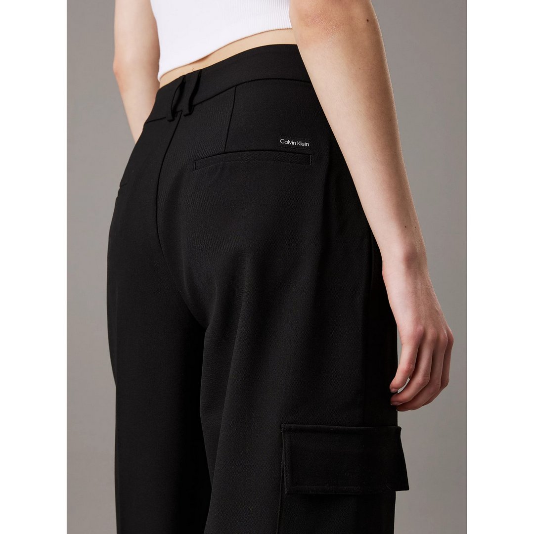 Relaxed Leg Tailored Pant Ck Black / NI30