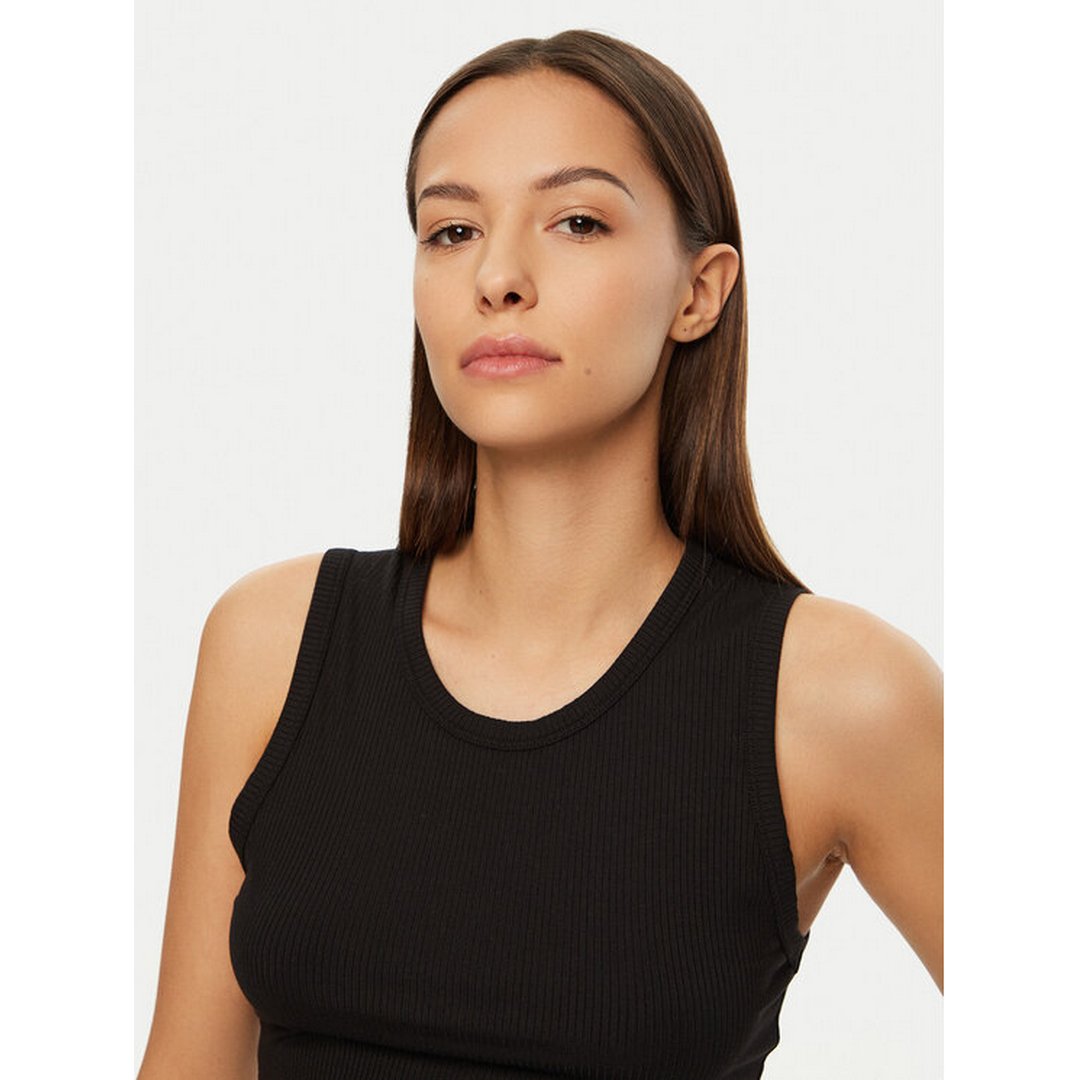 Modal Rib C-Nk Tank Ck Black / L