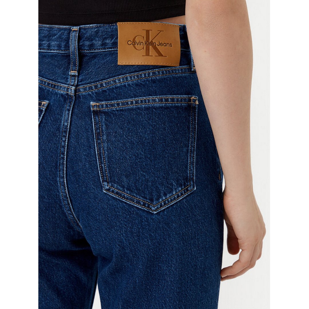 High Rise Straight Denim Dark / 3027