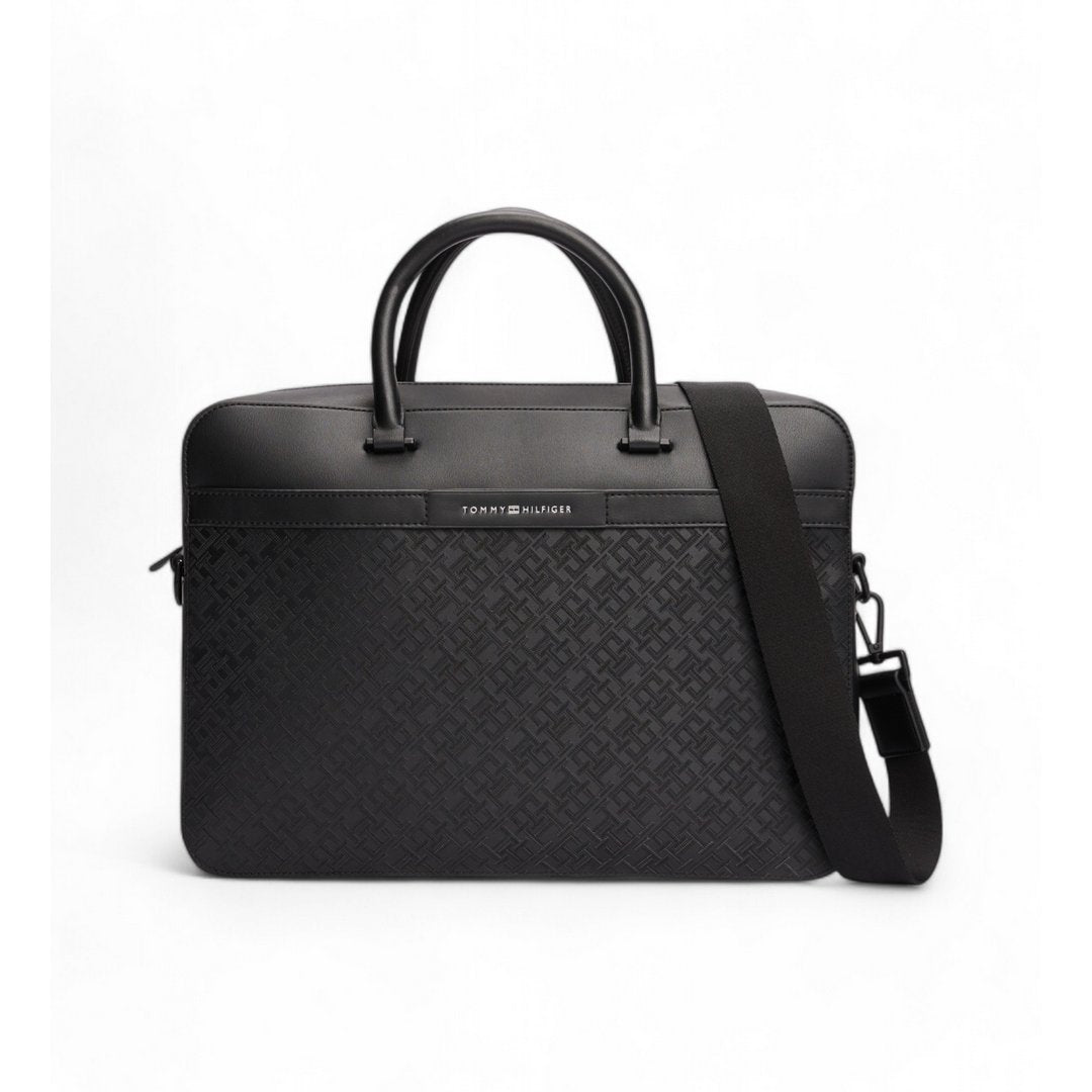 Th Monogram Computer Bag Black / OS