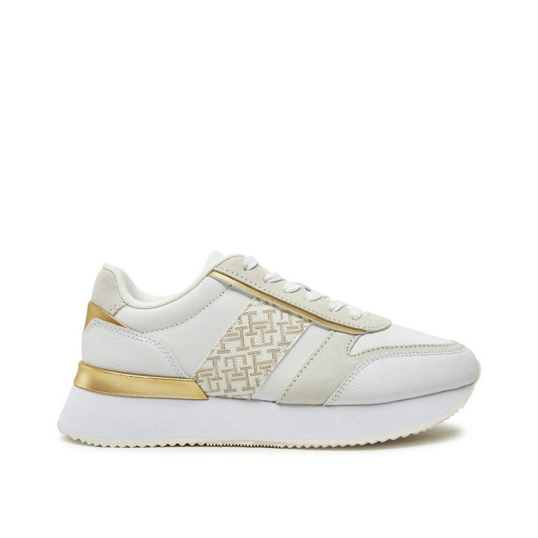 Lux Monogram Runner White/Ivory Petal / 41