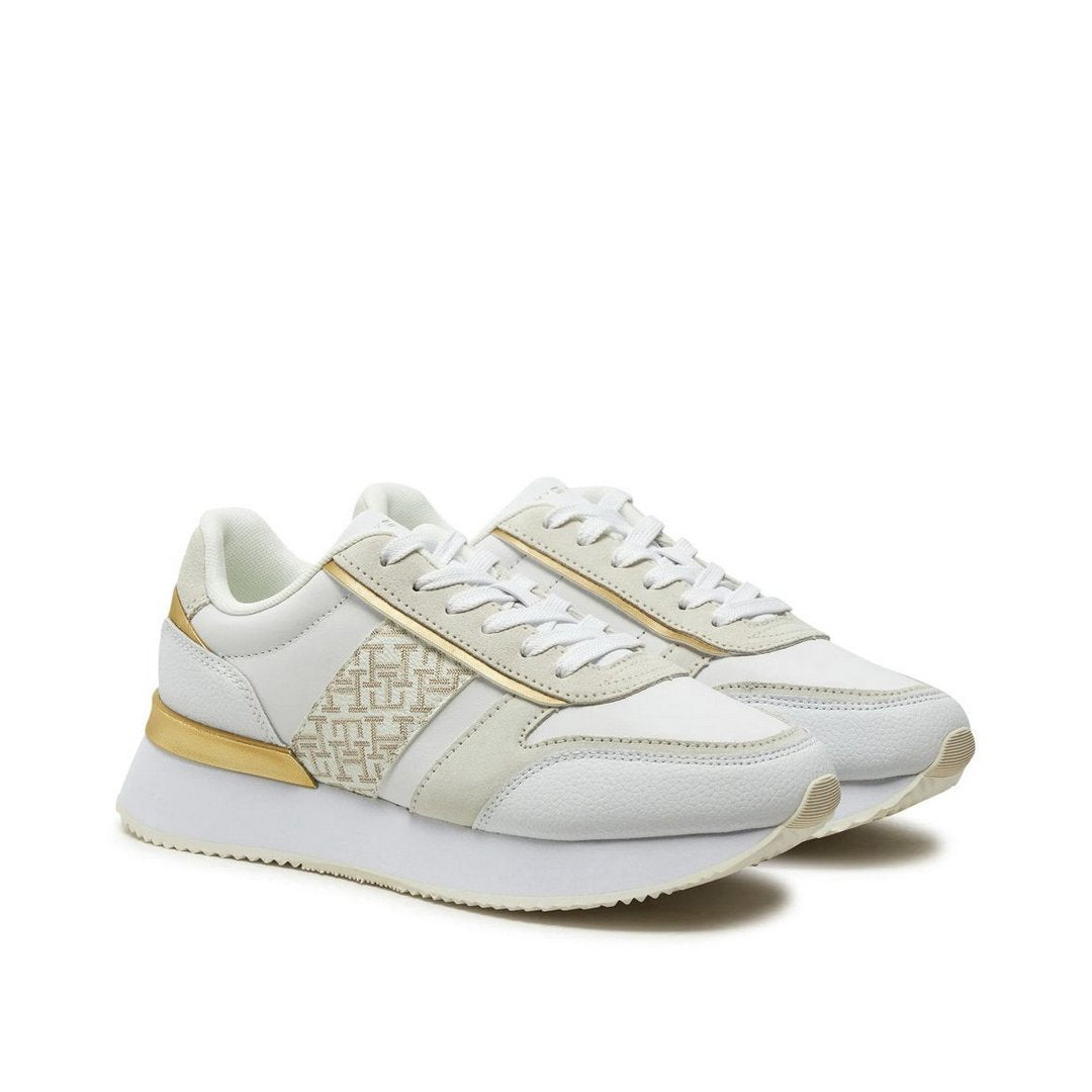 Lux Monogram Runner White/Ivory Petal / 41