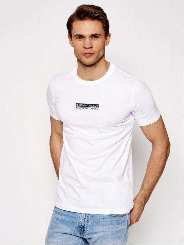 Mirror Logo Tee Bright White / L