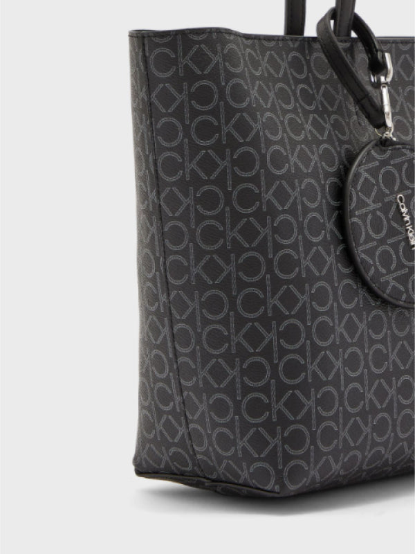 CK MONO SHOPPER MD BLACK MONO MIX / OS