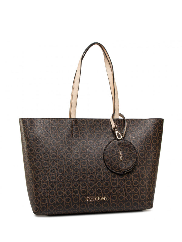 CK MONO SHOPPER MD BROWN MONO MIX / OS