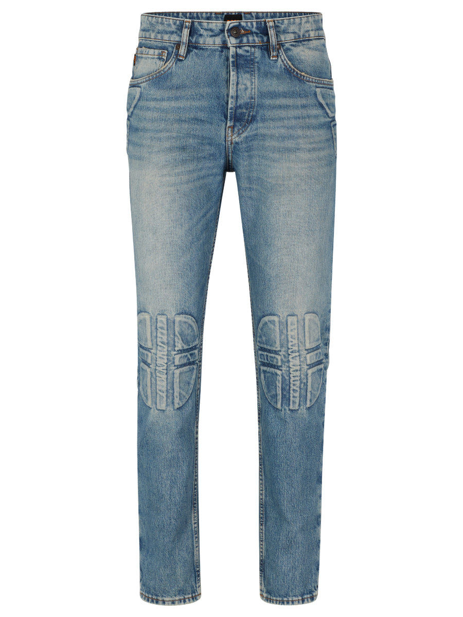 BOSS Regular Fit Denim - Troy Biker BC