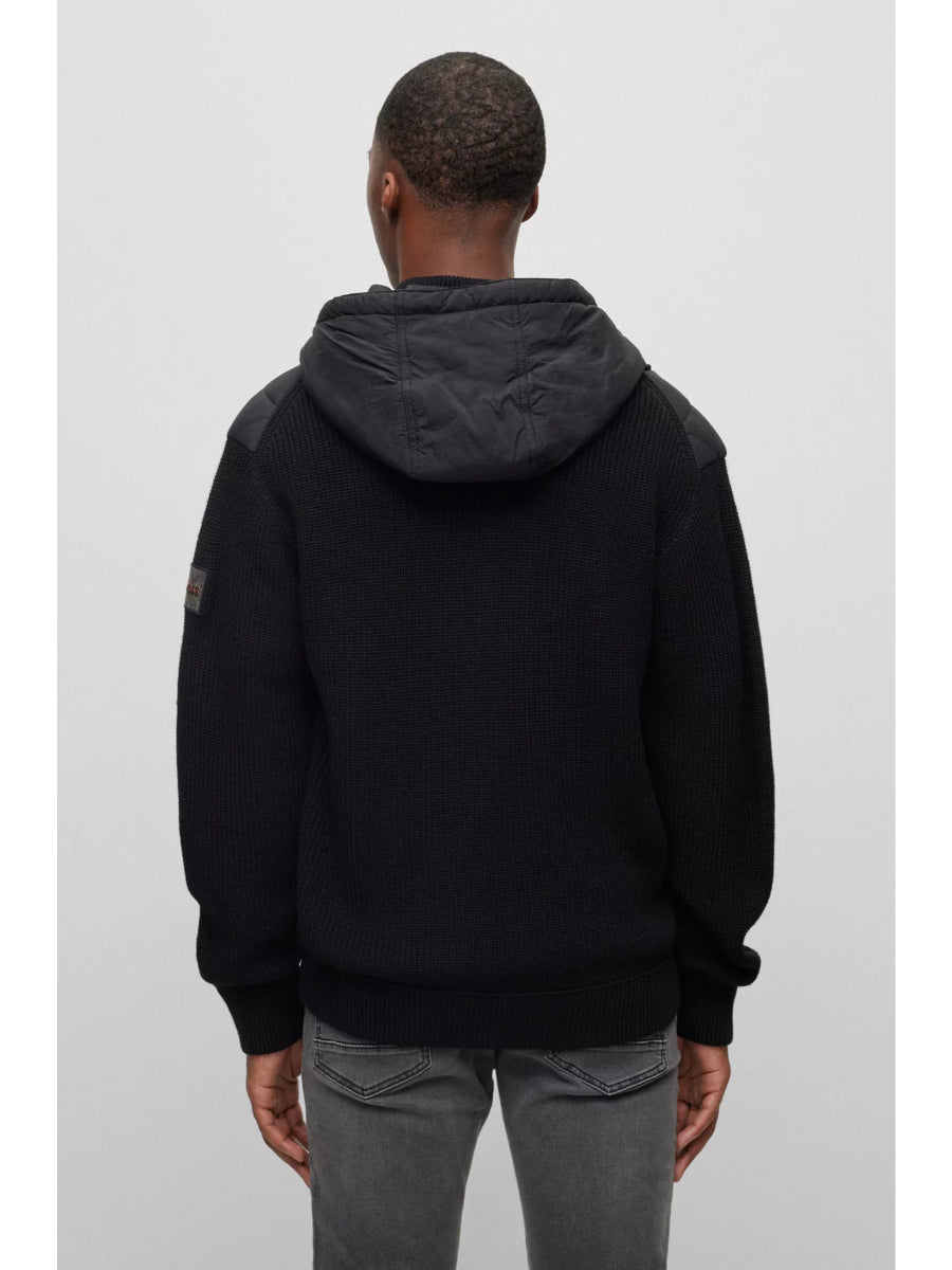 BOSS Hooded Knitwear - Abridorak