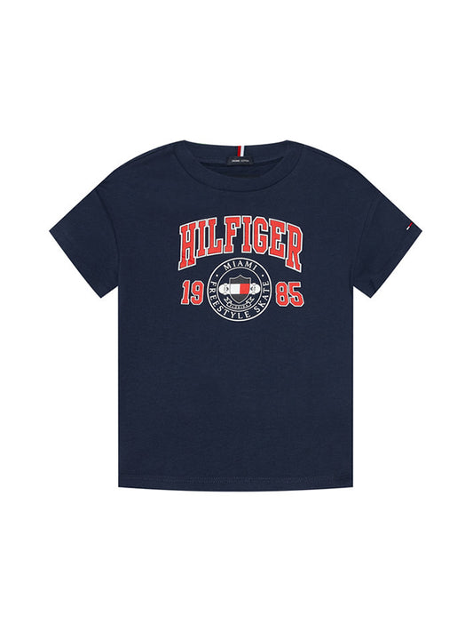 Hilfiger Artwork Tee Twilight Navy / 10