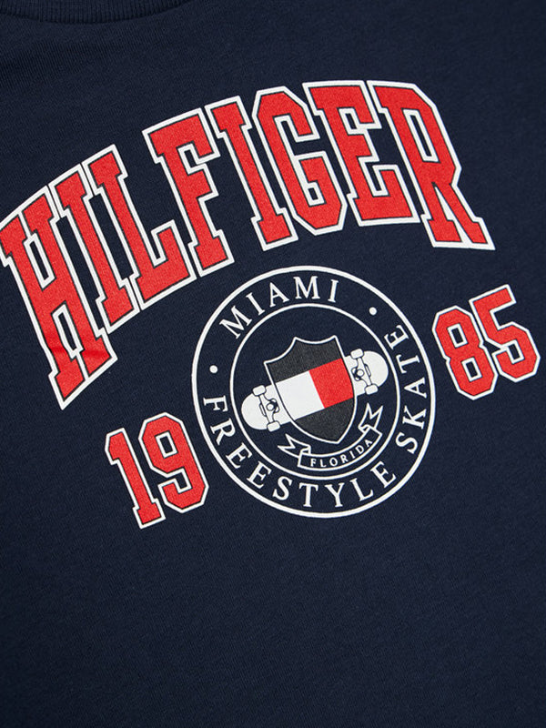 Hilfiger Artwork Tee Twilight Navy / 10