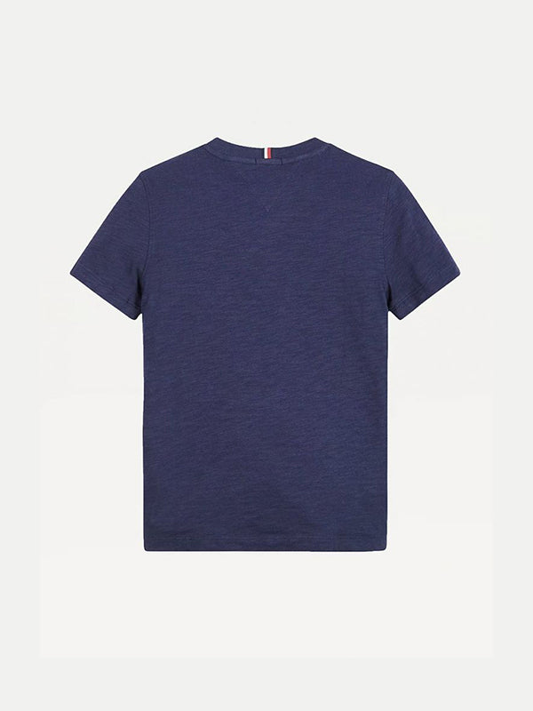 Hilfiger Logo Tee S/ Twilight Navy / 10