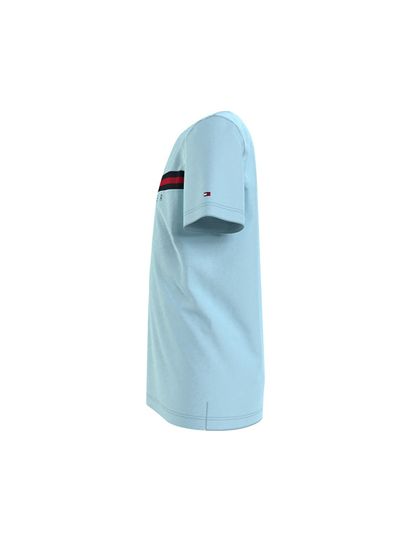 Flag Rib Insert Tee Frost Blue / 10