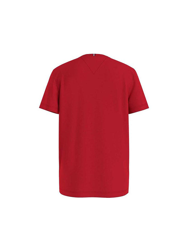 Flag Rib Insert Tee Deep Crimson / 10