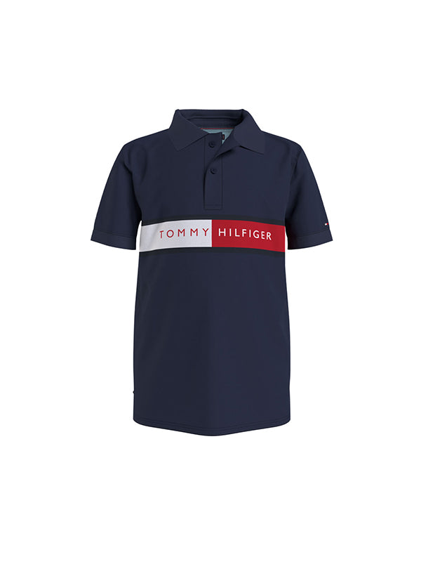 Hilfiger Flag Polo S Twilight Navy / 10