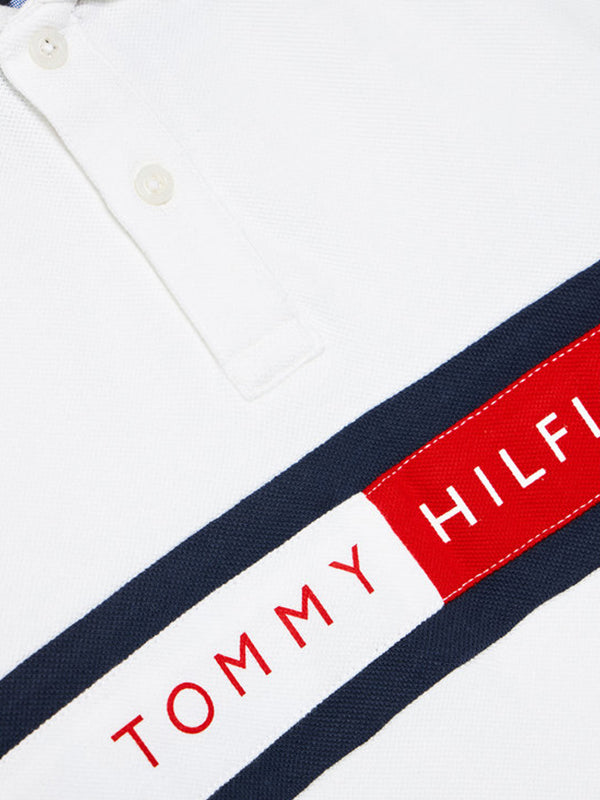 Hilfiger Flag Polo S White / 10