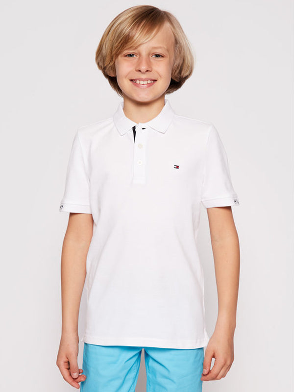 Slim Fit Polo S/S White / 10