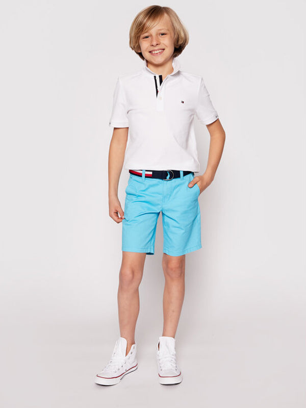 Slim Fit Polo S/S White / 10