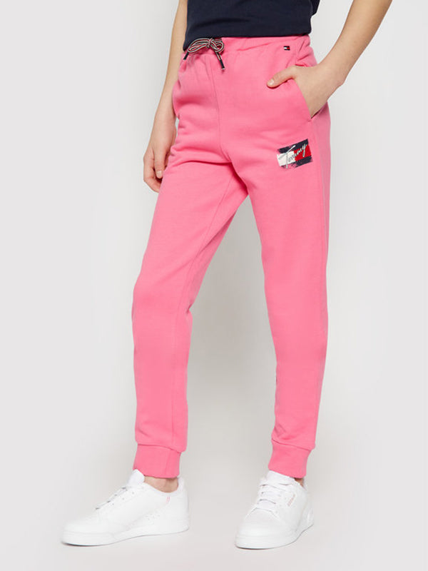 Flag Print Sweatpant Exotic Pink / 10