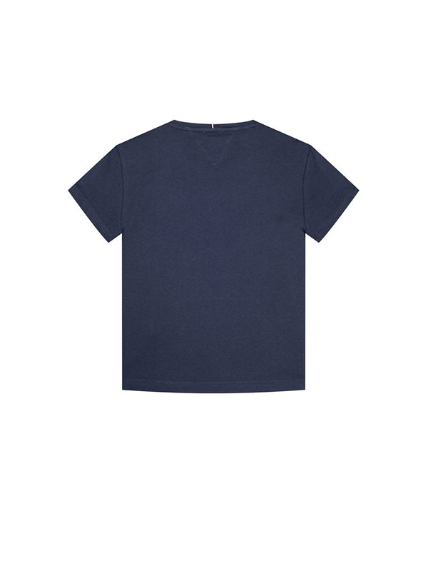 Flag Print Tee S/S Twilight Navy / 10