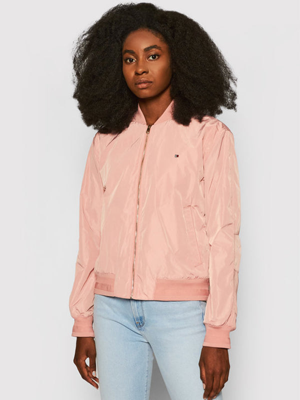 Th Ess Poly Bomber J Soothing Pink / L