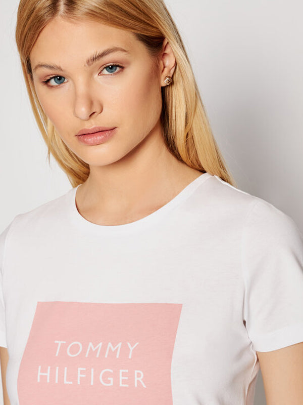 Regular Tommy Box C- White / L