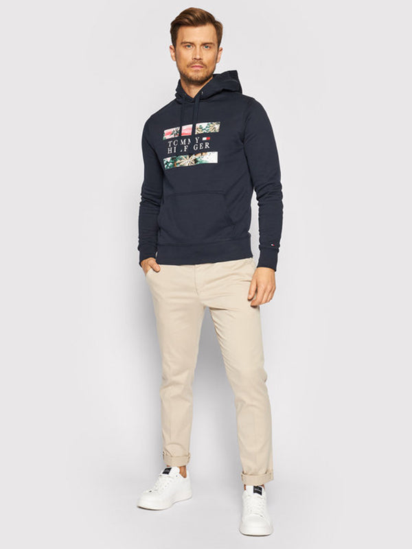 Hawaiian Flag Hoody Desert Sky / L