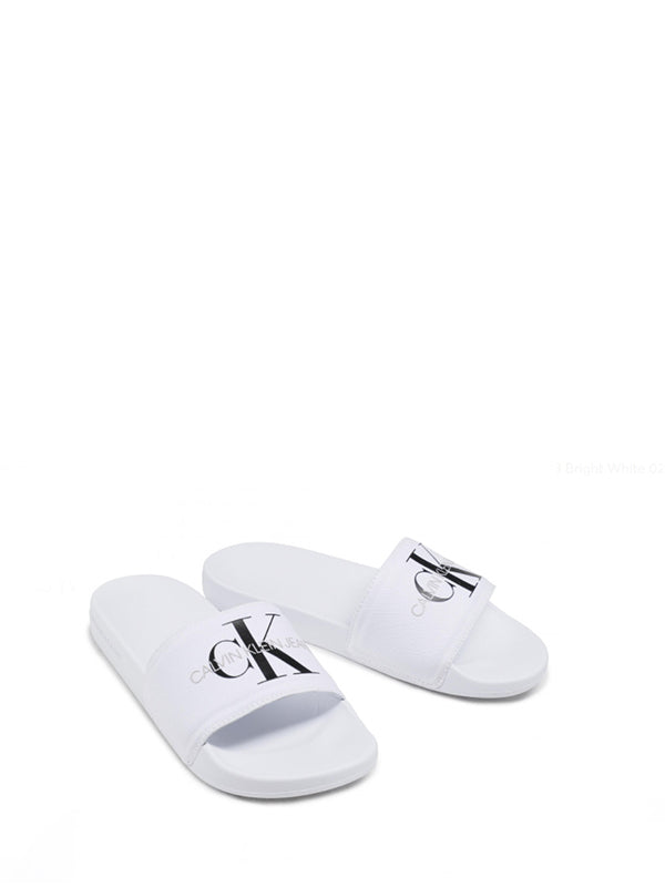 Slide Monogram Co Bright White / 41