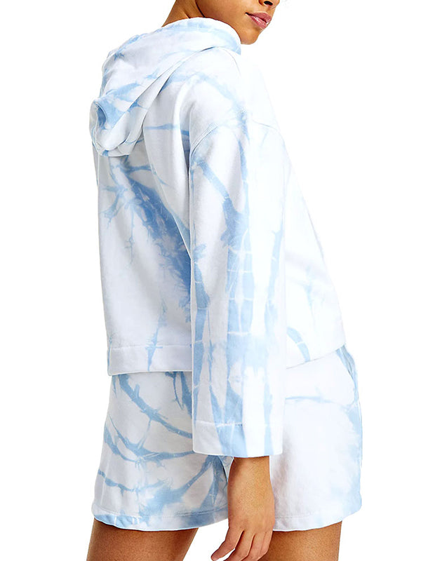 Tjw Boxy Tie-Dye Fla Tie Dye Print / L