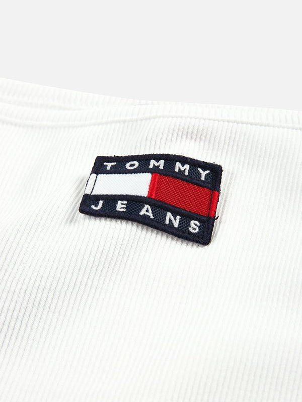 Tjw Center Badge Str White / L