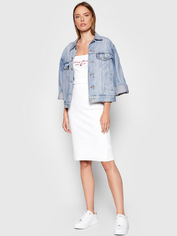 Tjw Tommy Script Str White / L