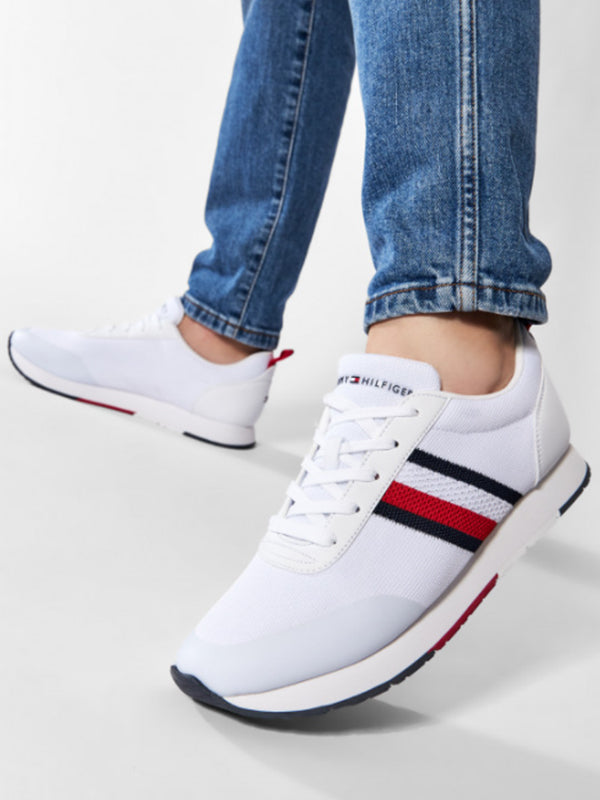 Retro Knit Stripes R White / 42