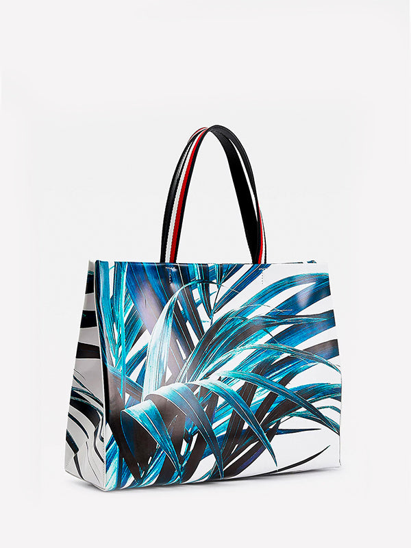 Tommy Shopper Ew Tot Palm Print / OS