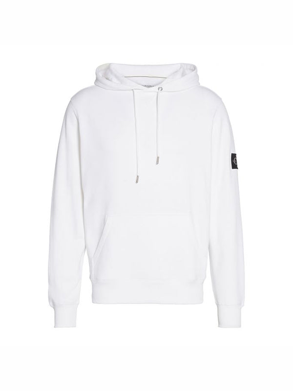 Monogram Sleeve Badg Bright White / L