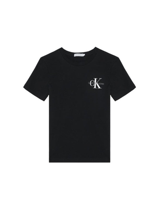 Chest Monogram Top Ck Black / 10