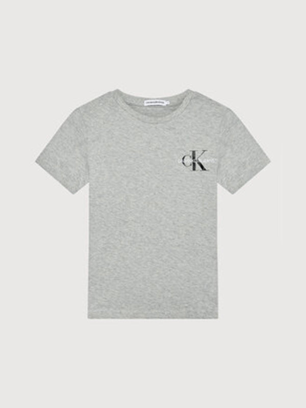 Chest Monogram Top Light Grey Heather / 10