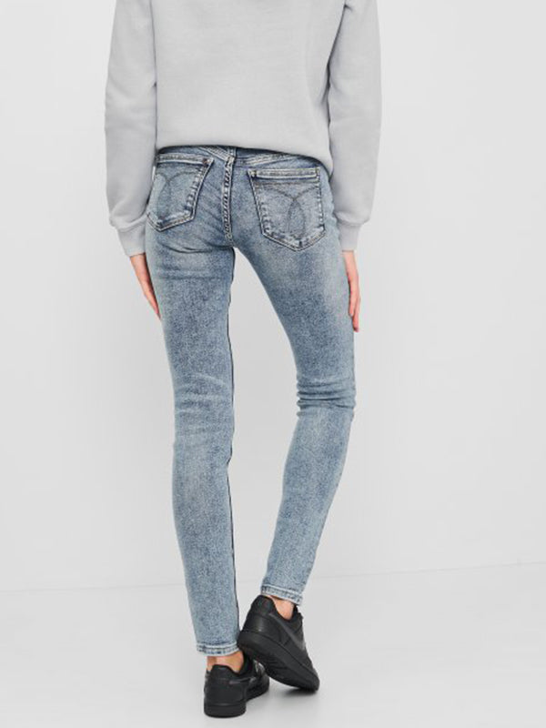 Mid Rise Skinny Denim Light / 3229