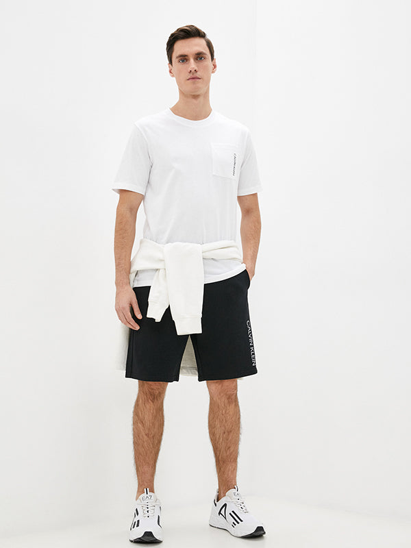 Pw - S/S T-Shirt Ck Black/ Bright White / L