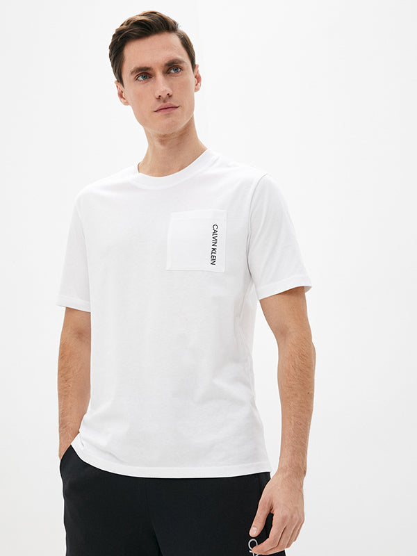 Pw - S/S T-Shirt Ck Black/ Bright White / L