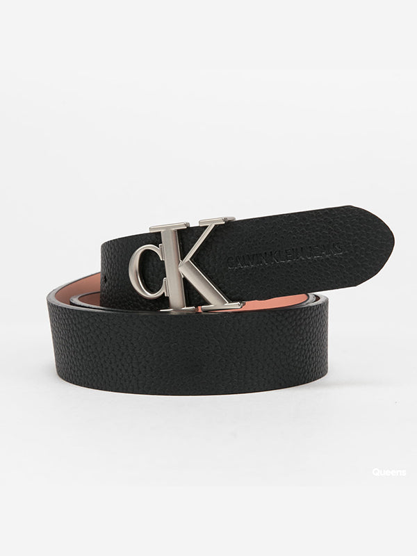 Rev Monogram Belt 30 Black/Blossom / 90